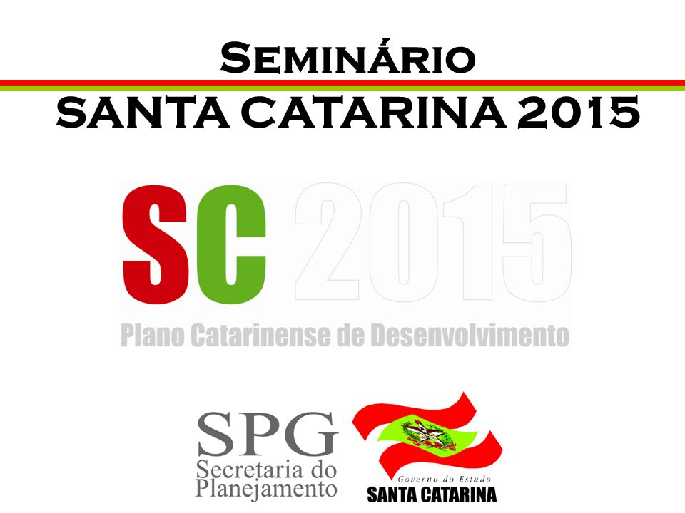 Seminário SANTA CATARINA 2015