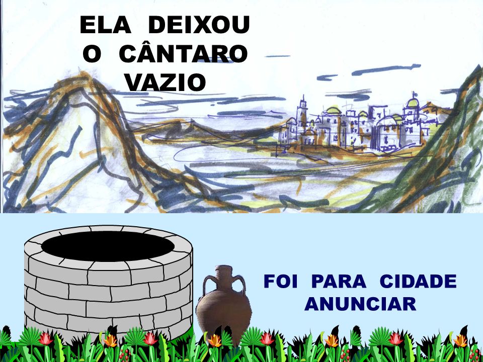 Resultado de imagem para o Cântaro da mulher samaritana