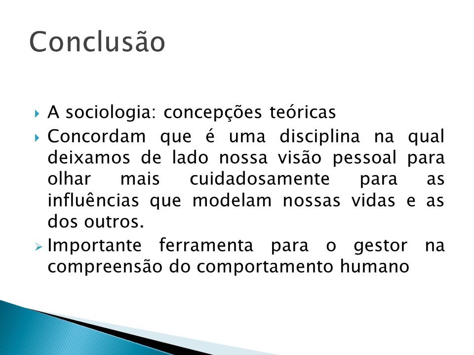 É o estudo da vida social humana dos grupos e das sociedades ppt