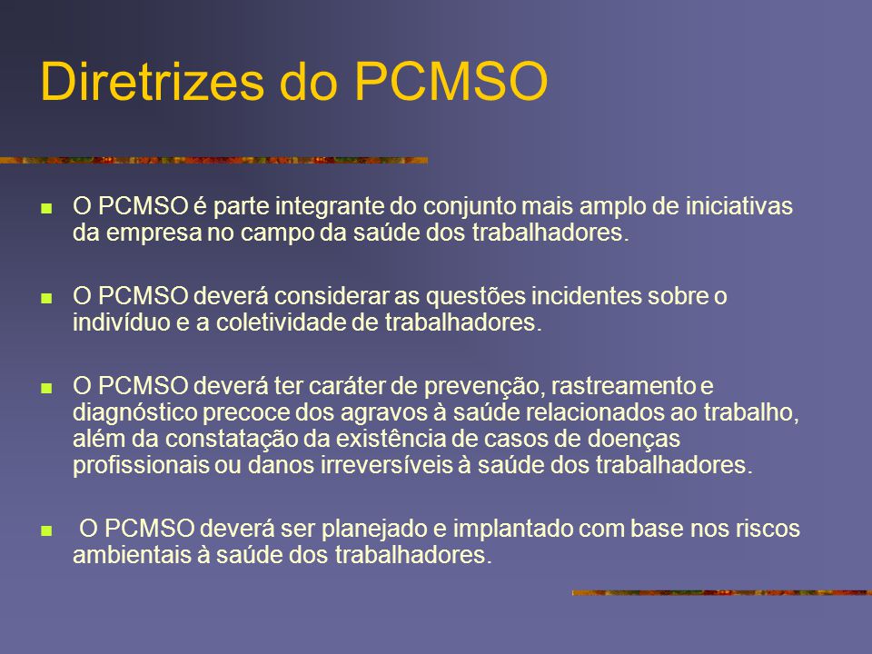 Resultado de imagem para PCMSO são as iniciais para Programa de Controle Médico de Saúde Ocupacional previsto na norma regulamentadora NR 7 emitida pelo Ministério do Trabalho e Emprego.