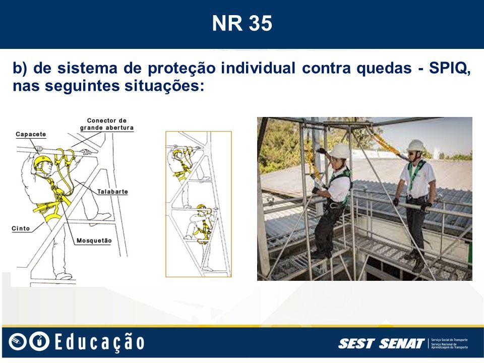 Nr Trabalho Em Altura A Norma Regulamentadora Ou Nr Do