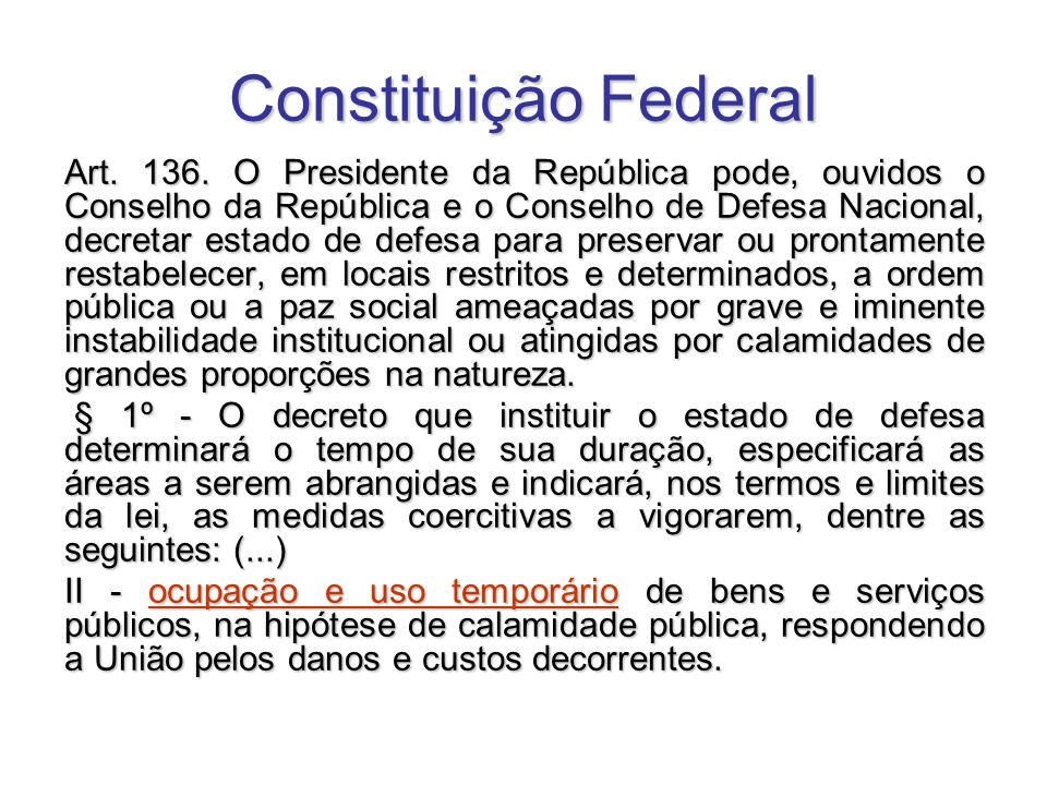Constituição Federal Art