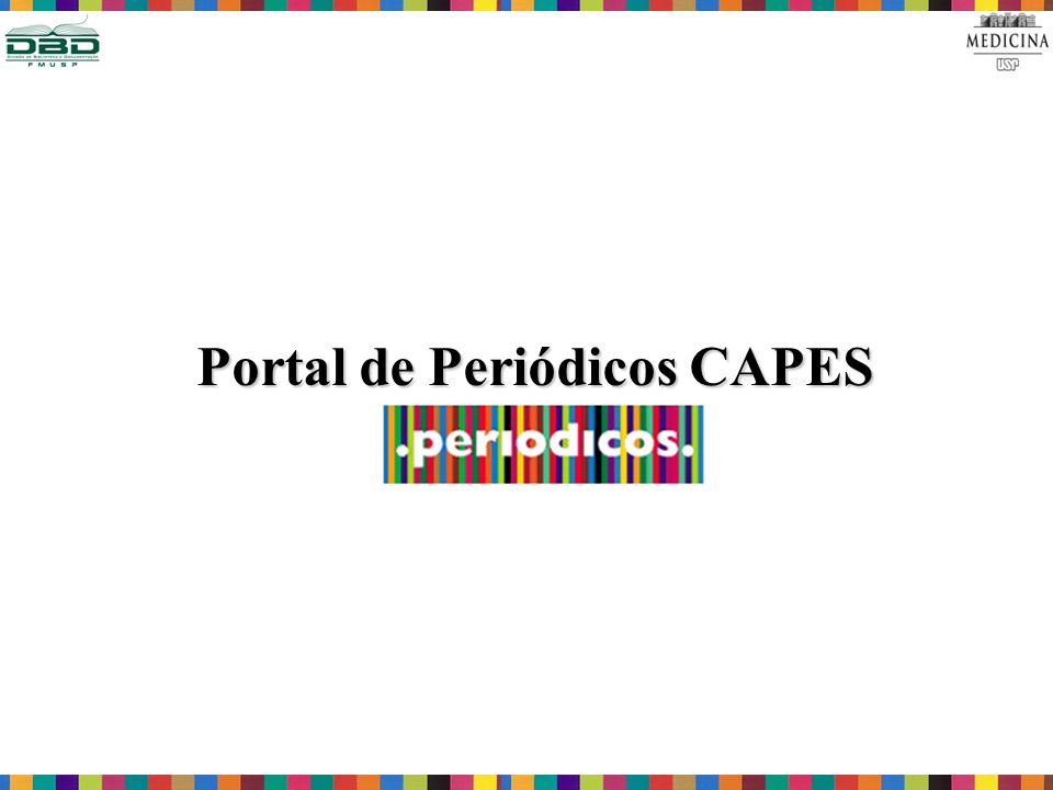 Portal de Periódicos CAPES