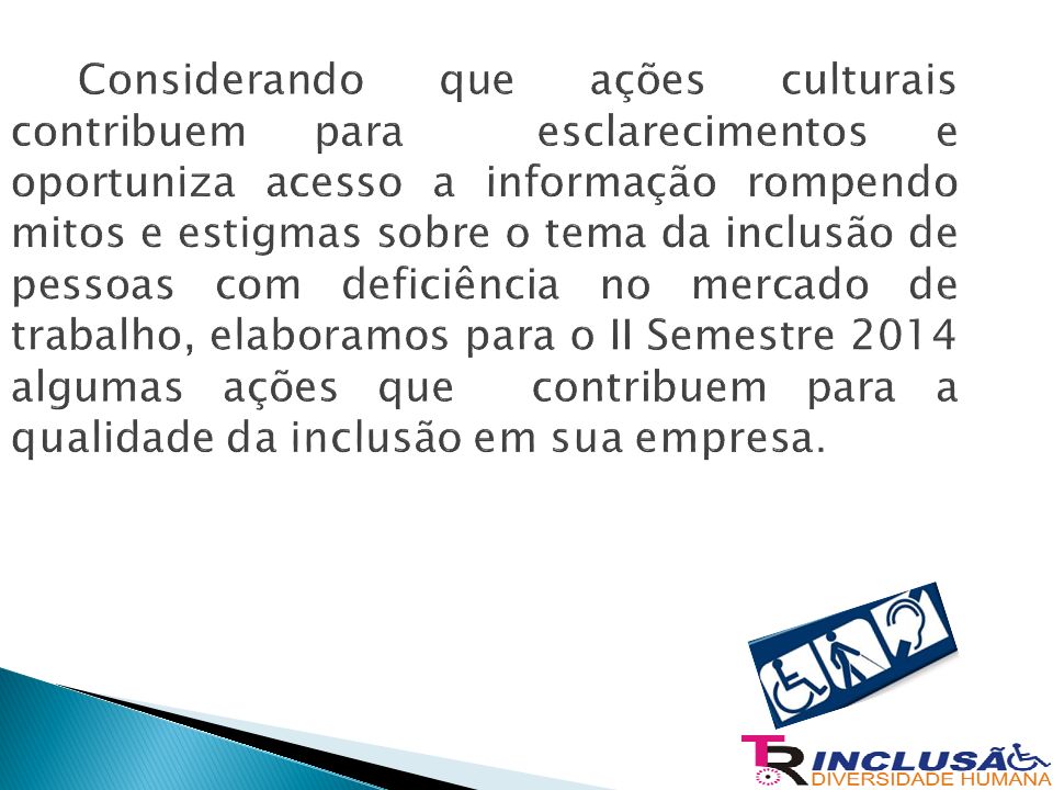 Esta apresentação é direcionada para Empresas que estão no caminho do