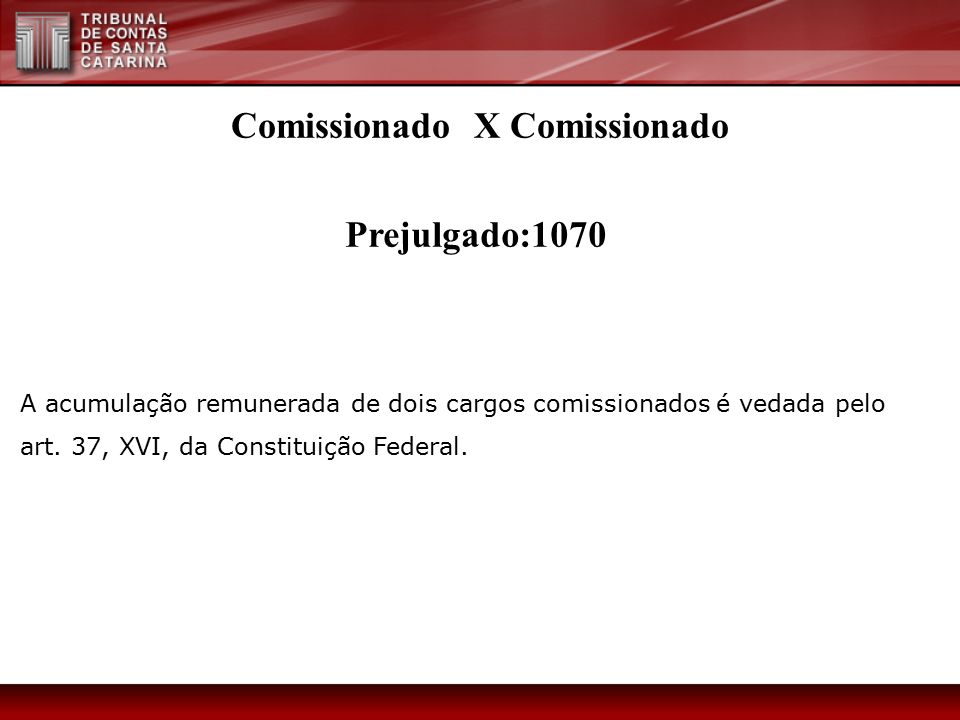 Cargos Comissionados Na C Mara Sob A Tica Do Tribunal De Contas