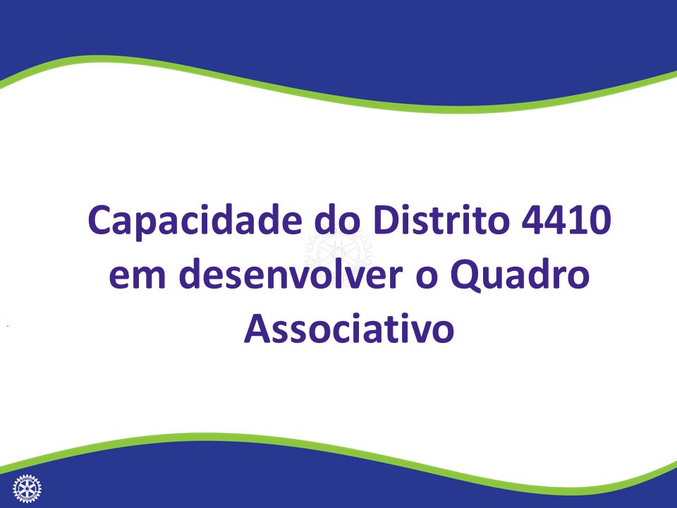 Desenvolvimento Do Quadro Associativo Distrito Vit Ria Es