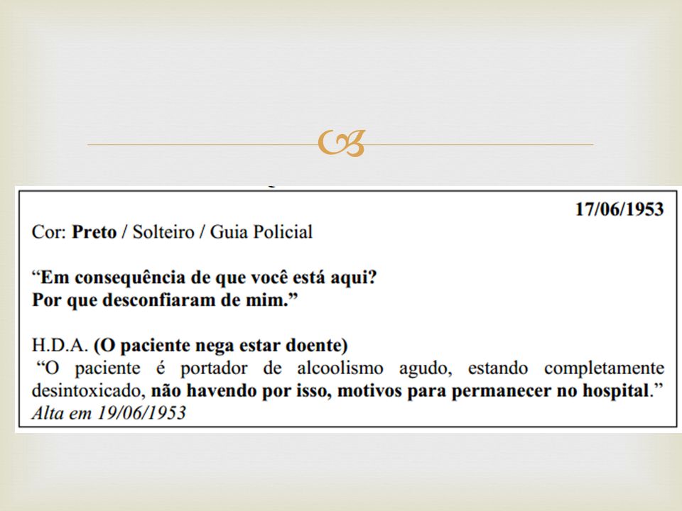 A Quest O Do Acesso Informa O Sobre O Louco Uma An Lise Dos