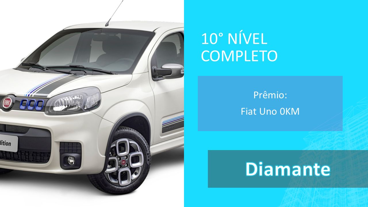 10° NÍVEL COMPLETO Prêmio: Fiat Uno 0KM