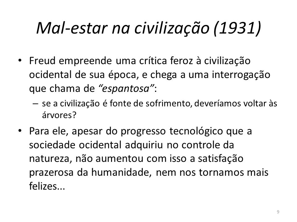 Resultado de imagem para mal estar da civilização