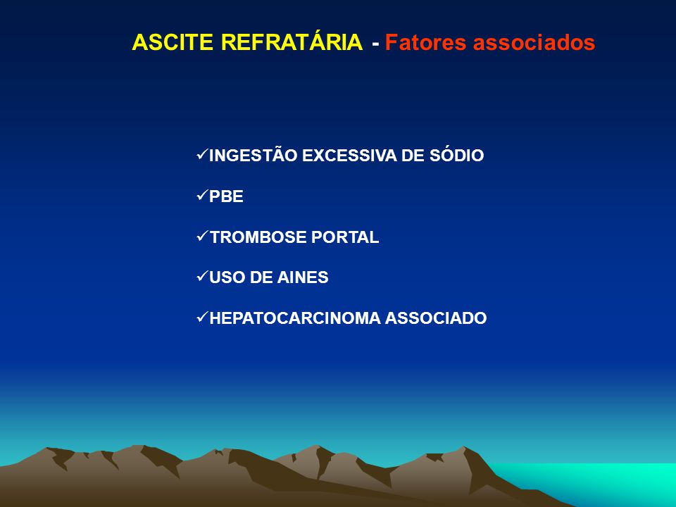 INTERNATIONAL ASCITES CLUB international ascites club: