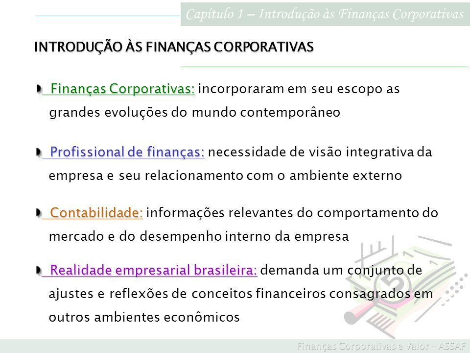 Cap Tulo Introdu O S Finan As Corporativas Slides Para Aula