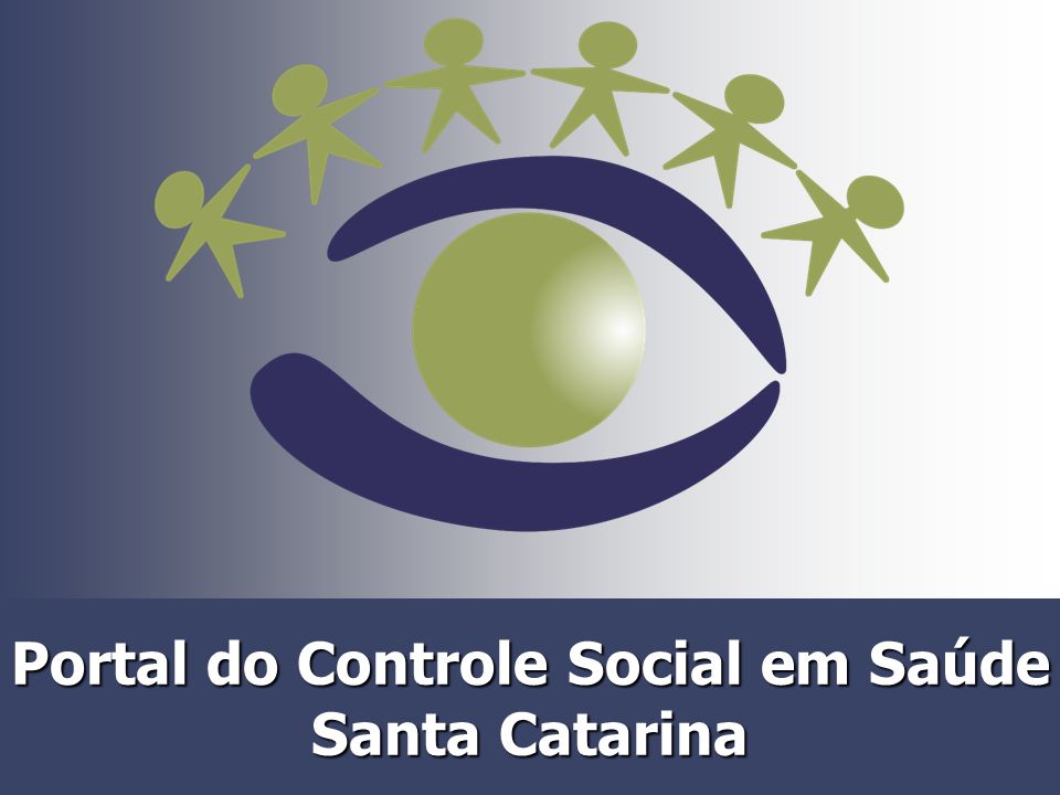 Portal do Controle Social em Saúde Santa Catarina
