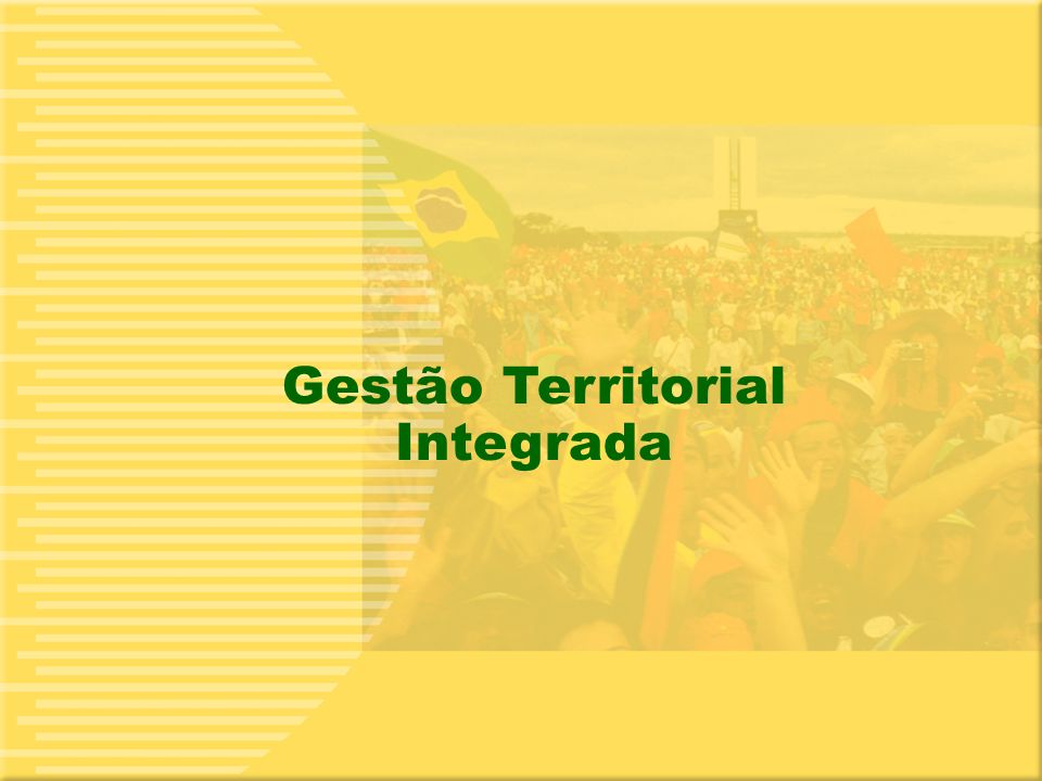 13 Gestão Territorial Integrada