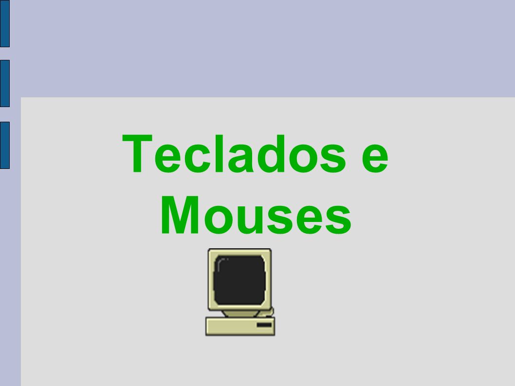Teclados e Mouses
