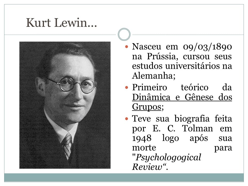 Kurt Lewin