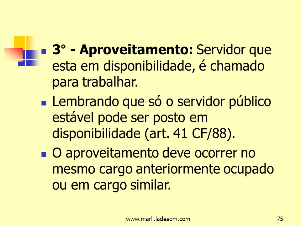 Unidade III: Regime Jur í Dico Dos Servidores P ú Blicos. Professora ...