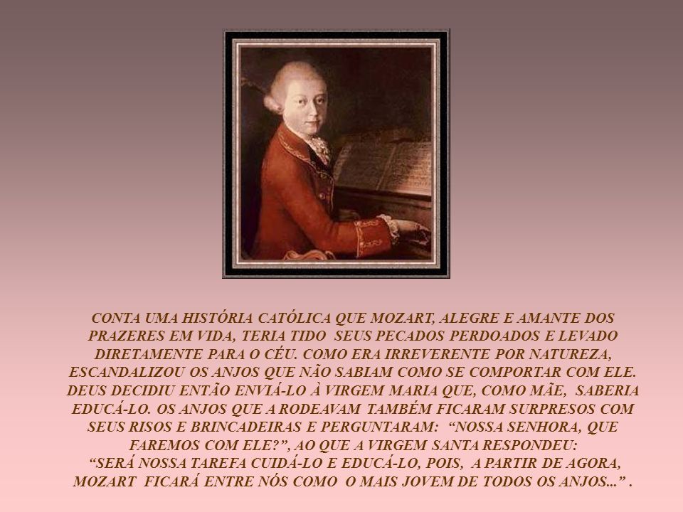 O COMPOSITOR WOLFGANG AMADEUS MOZART NASCEU EM 1756 NA ÁUSTRIA. FOI A ...