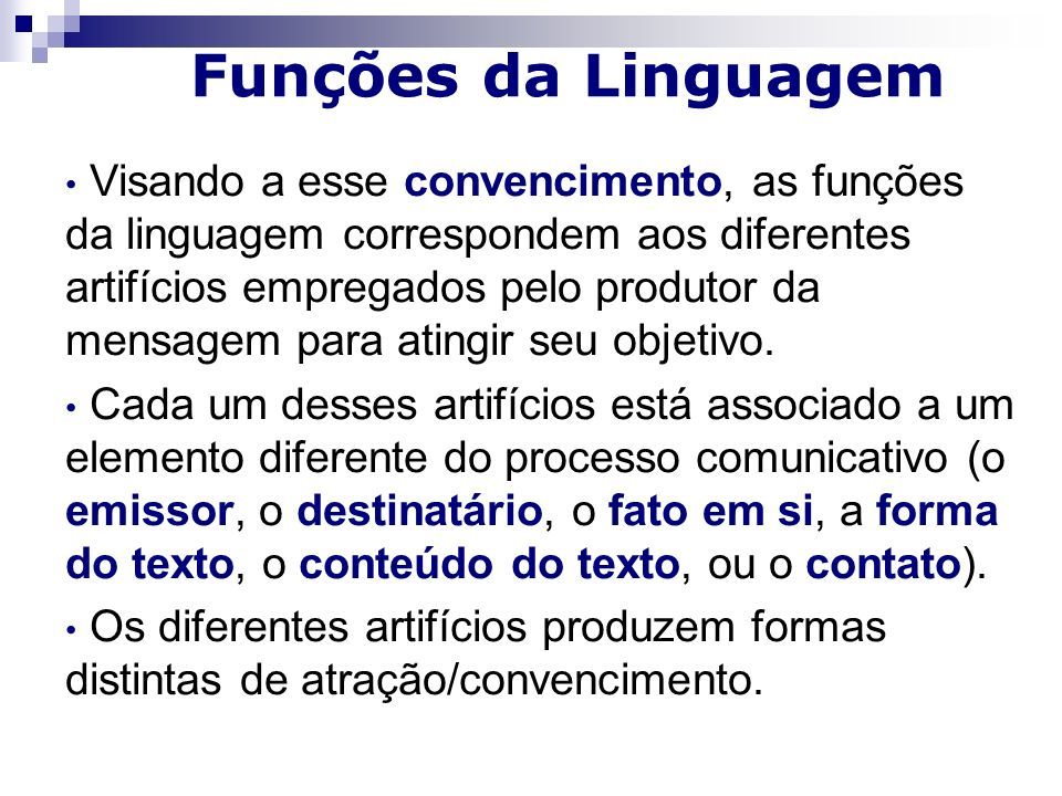 FUNÇÕES DA LINGUAGEM Prof.: Romão Júnior. - ppt carregar