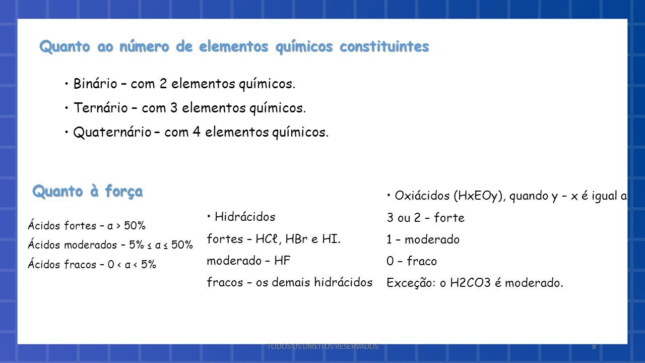 Binário Três Elementos Químicos Diferentes Exemplos Hcl H2S Hbr Assinale