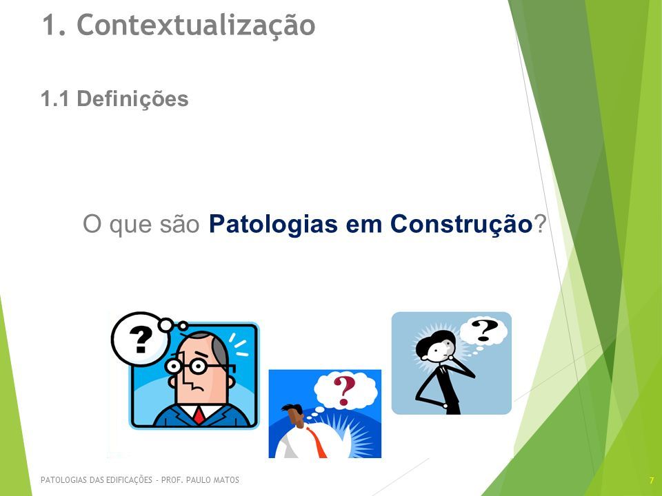 Aula 7 - Patologias da Construção