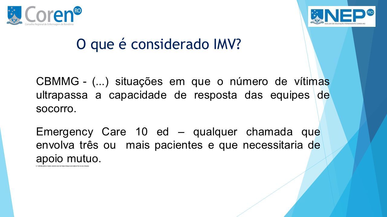 Acidente com Múltiplas Vítimas e o Método START (SBV) - ACIDENTE COM  MÚLTIPLAS VÍTIMAS A Organização - Studocu