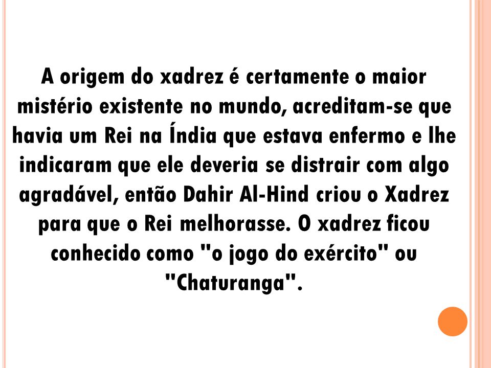 Resumo - História do Xadrez - Recentes - 1