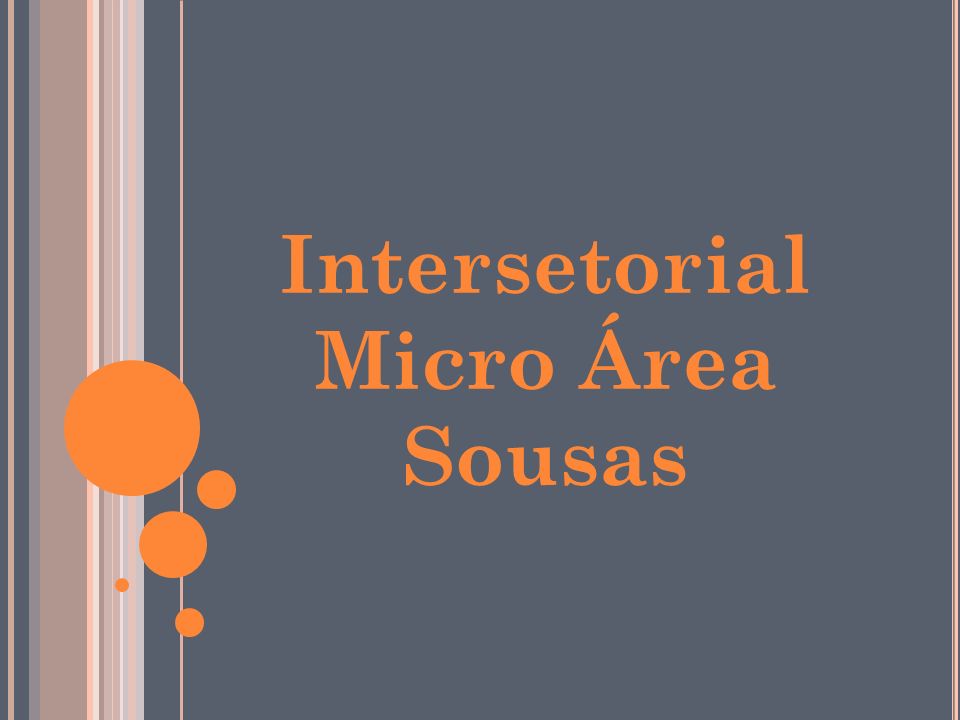 Intersetorial Micro Área Sousas