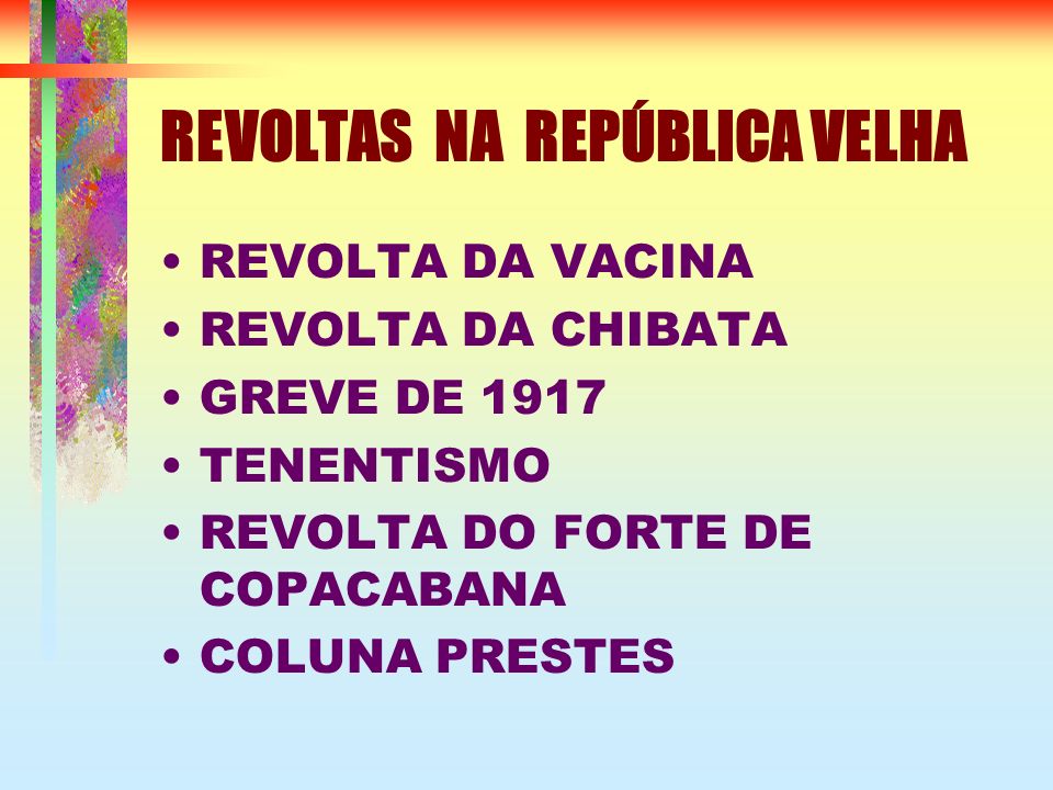 BRASIL: REPÚBLICA VELHA (1889 à 1930). REPÚBLICA VELHA A República velha é  dividida em duas fases: República das Espadas República Oligárquica. - ppt  carregar