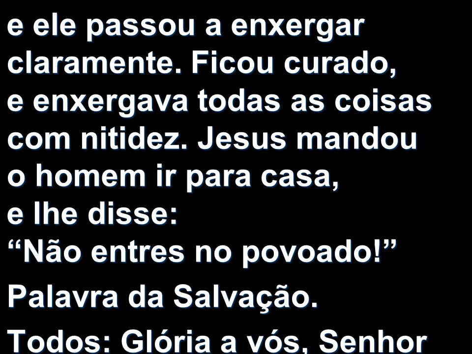 O Senhor esteja convosco. Ele está no meio de nós. - ppt carregar