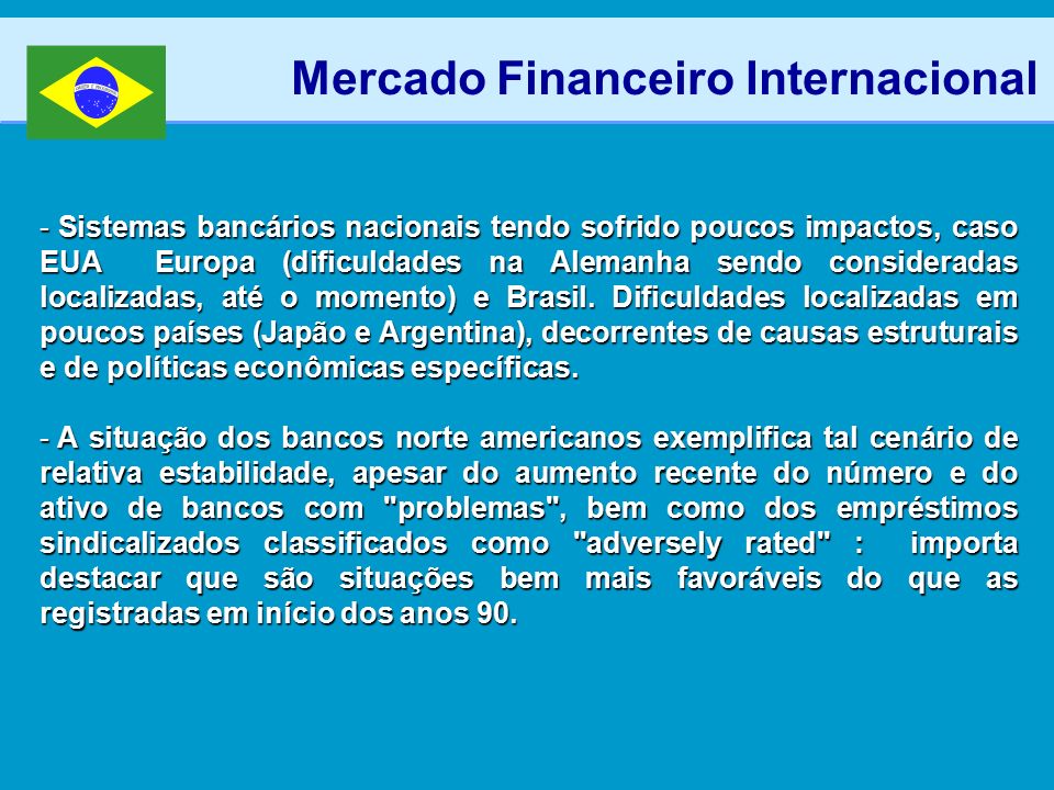 EstabilidadeFinanceira Novembro 2002 Banco Central Do Brasil. - Ppt ...