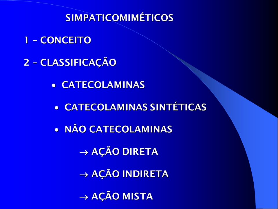 Bloqueadores adrenérgicos - ppt carregar