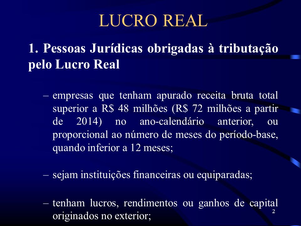 2 LUCRO REAL 1.