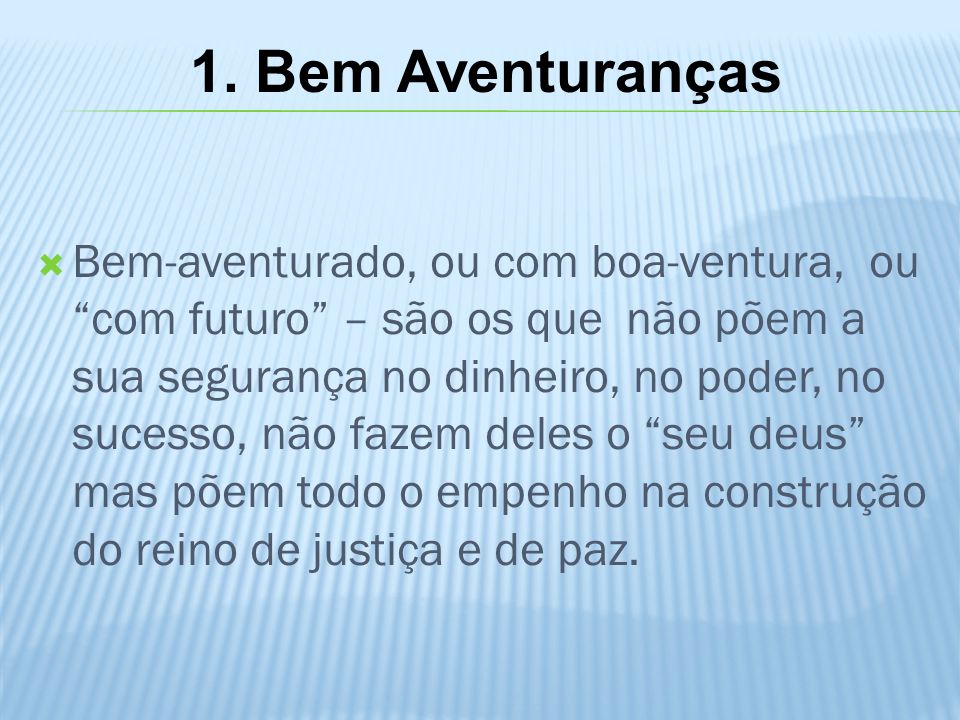 Bem Aventurados Os Que Tem Fome E Sede De Justica Porque Serao Saciados Ppt Carregar