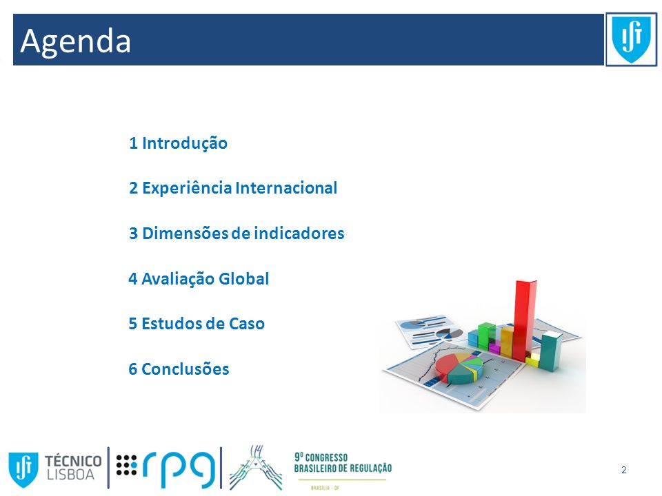 Agenda 2 1 Introdução 3 Dimensões de indicadores 5 Estudos de Caso 2 Experiência Internacional 4 Avaliação Global 6 Conclusões