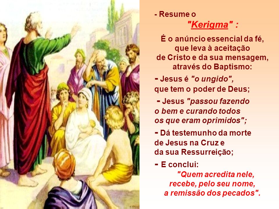 As primeiras leituras apresentam o Testemunho de Cristo Ressuscitado por S.