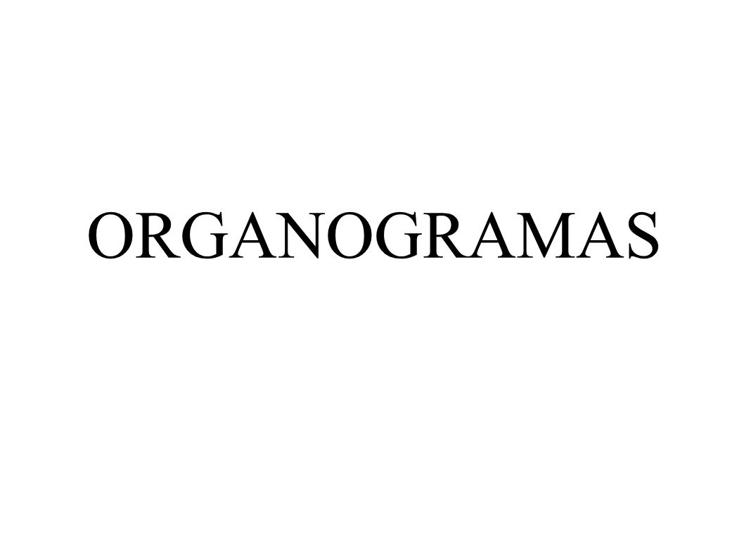ORGANOGRAMAS
