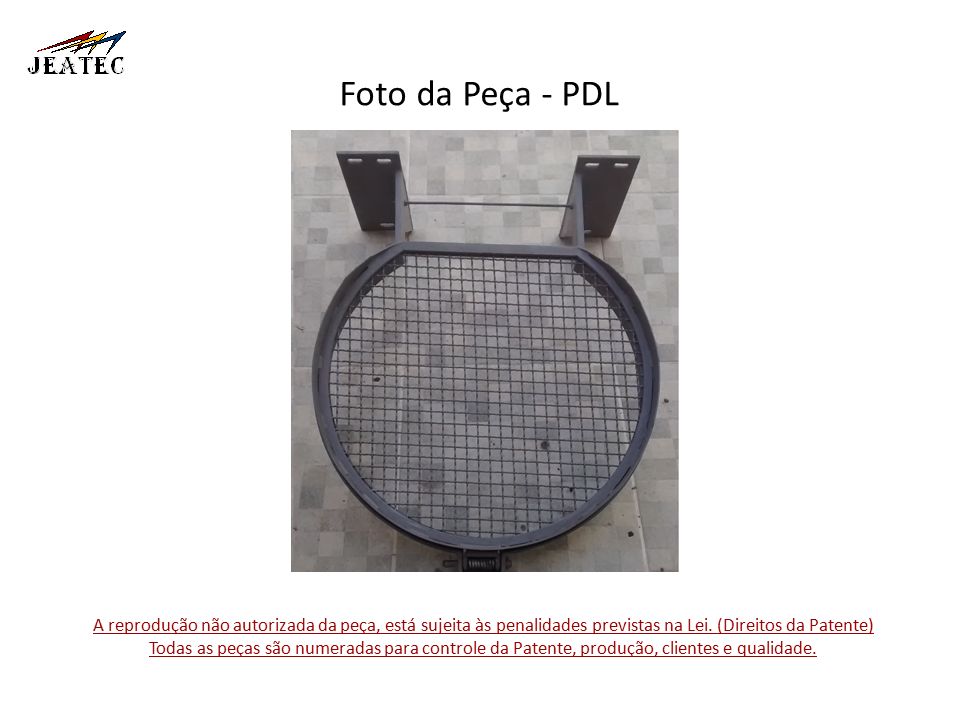 Foto da Peça - PDL A reprodução não autorizada da peça, está sujeita às penalidades previstas na Lei.