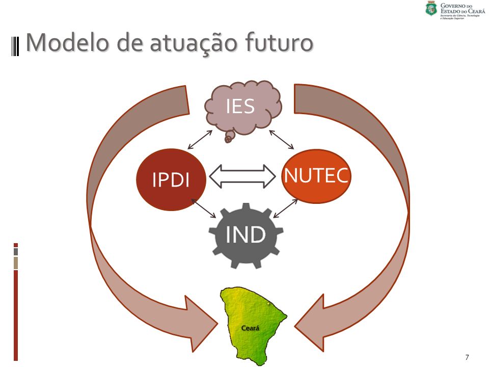Modelo de atuação futuro IPDI NUTEC IES 7