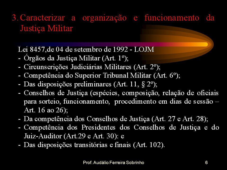 Prof. Audálio Ferreira Sobrinho6